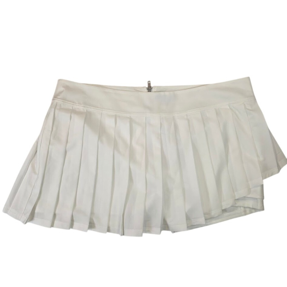 Pickletini‎ Women's XXL Skort White Pleated Athletic Pickleball Tennis NWT